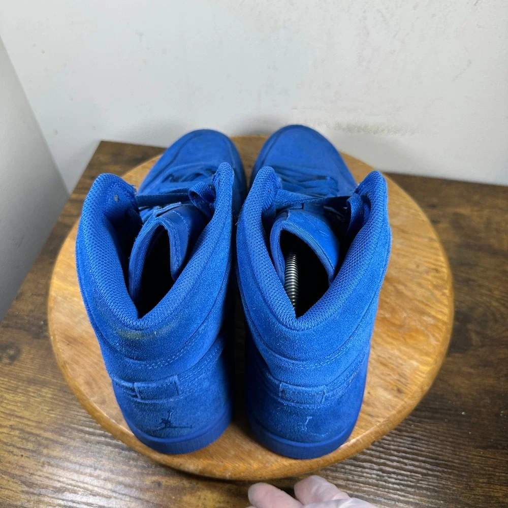 Jordan 1 Retro High Blue Suede Team Royal Mens Sneakers 332550-404 Size 13